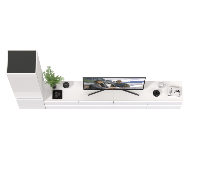 Стенки для гостиной, Стенка для гостиной модульная Сидней № 127