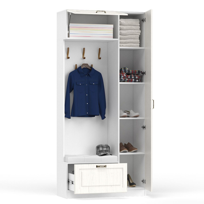 Прихожие, Прихожая Ливерпуль Шкаф многоцелевого назначения 13.21