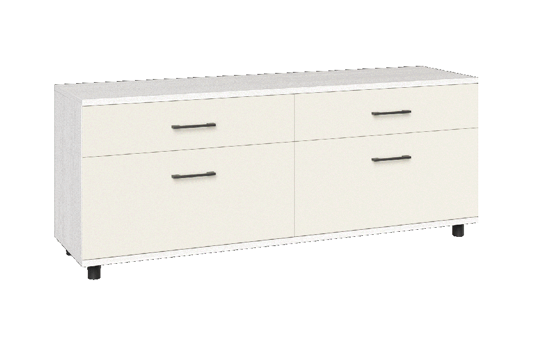 ТВ-тумбы, Модульная система Грейс Тумба ТБ-5029  Снежный Ясень