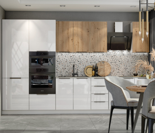 Кухонный гарнитур без столешницы Калипсо 3,4 м