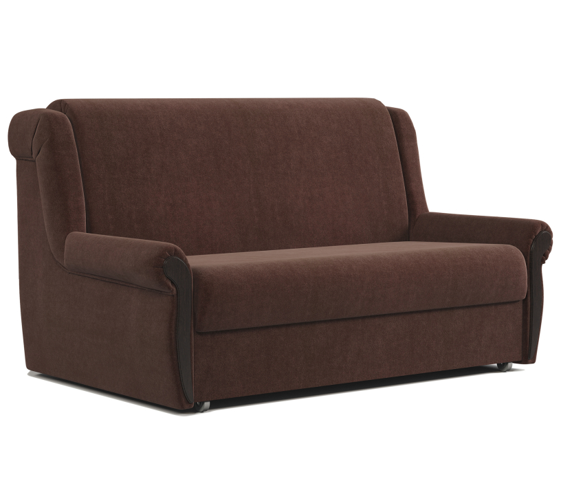 Диваны с ящиком для белья, Диван-кровать Аккорд М 100, велюр