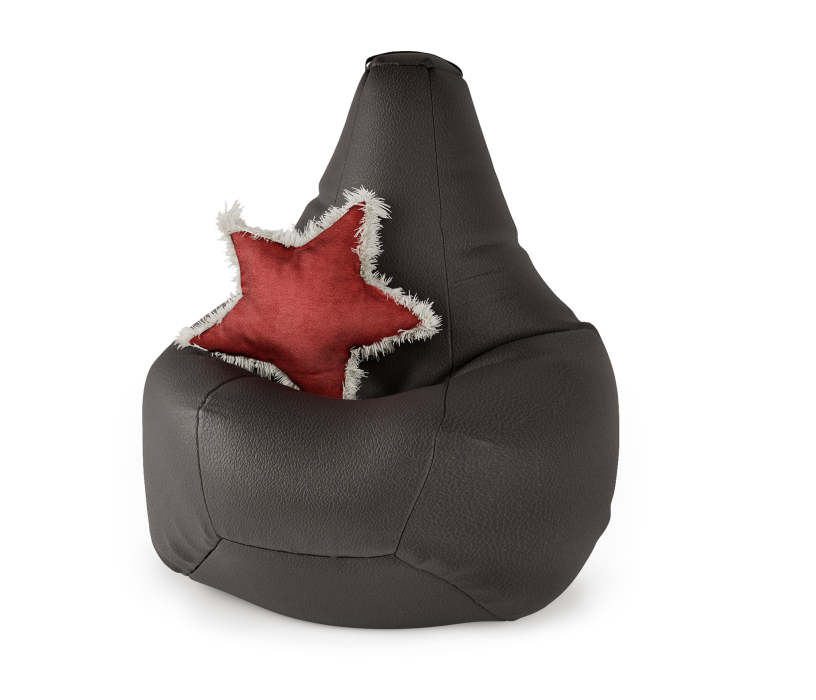 Кресло для отдыха, Кресло Груша, экокожа