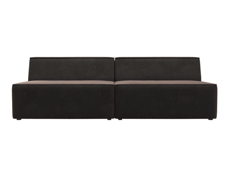 Диваны кровати со спальным местом, Прямой модульный диван Монс, Велюр