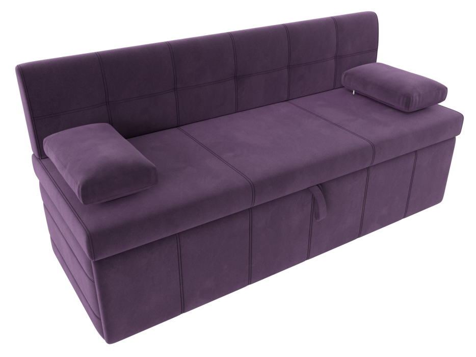 Диваны прямые кухонные, Кухонный прямой диван Лео, микровельвет