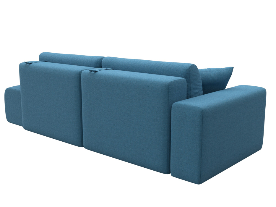 Диваны еврокнижки, Диван прямой Лига-036 НПБ Модерн подлокотник слева, рогожка Амур