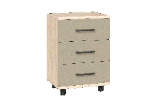 Прикроватные тумбы, Модульная система Грейс Тумба ТБ-5026  Ясень Асахи