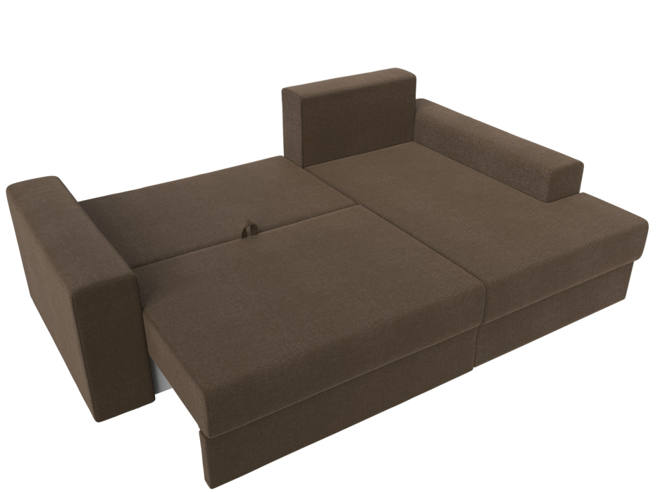 Диваны угловые в гостиную, Угловой диван Майами правый угол, рогожка