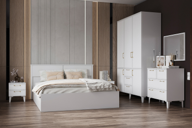 Шкаф трехстворчатый с ящиками Толедо ТШ-24