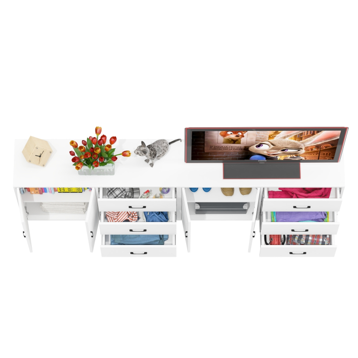 Комоды, Два комода РВК 123-1204 с ящиками и дверками