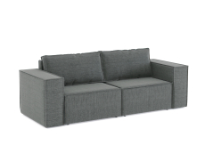 Диваны еврокнижки, Диван-кровать Лофт еврокнижка-трансформер, рогожка