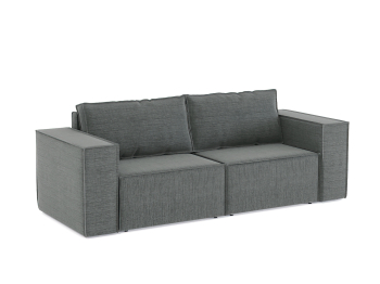 Диван-кровать Лофт еврокнижка-трансформер, рогожка