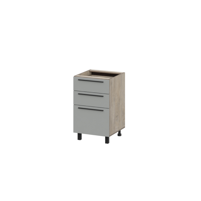 Кухонные гарнитуры, КГ Этна Софт Грей 2_2,1