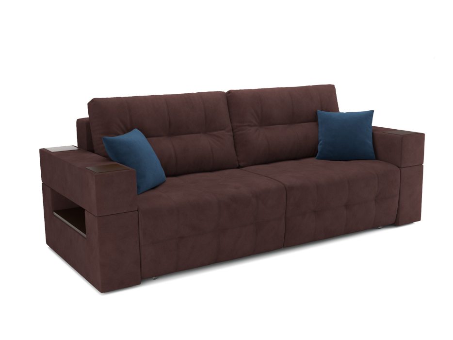 Диваны еврокнижки, Диван прямой еврокнижка Венеция (Велюр)