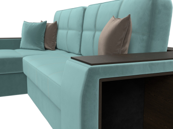 Угловой диван Брюссель левый угол, велюр