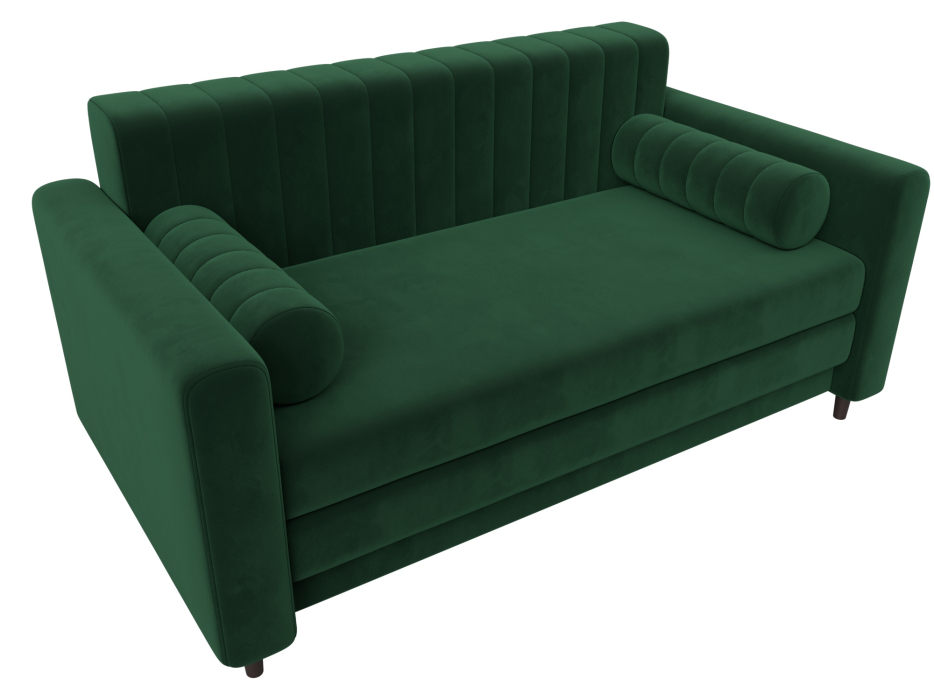 Диваны кровати прямые, Диван прямой Лига-070, велюр SEVEN