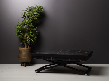 Стол трансформер Cross (черный)