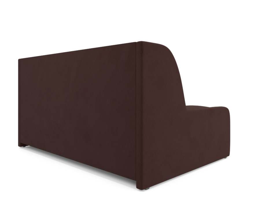 Диваны с ящиком для белья, Диван аккордеон Барон №6 ППУ 120х200 Велюр