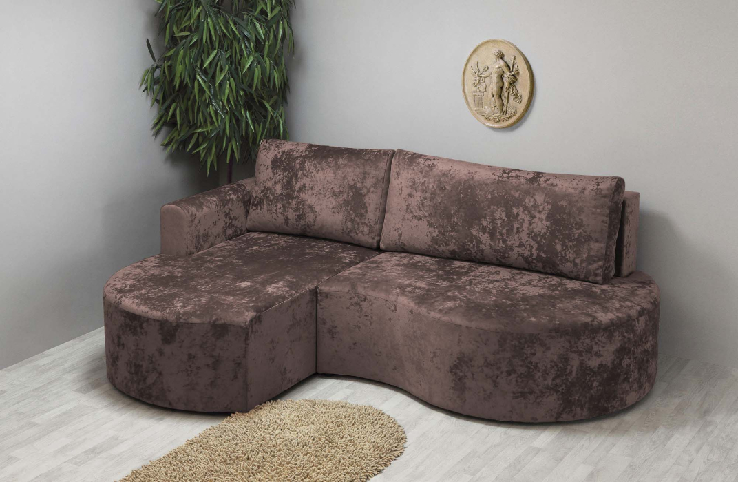 Диваны угловые в гостиную, Мягкий угол "Каир" (Правый)