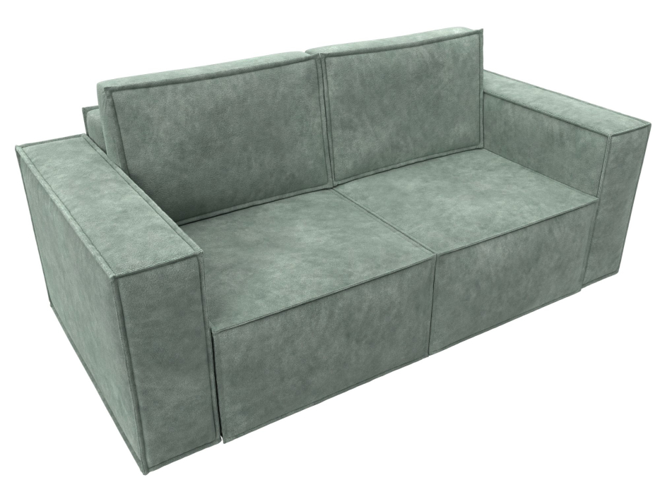 Диваны кровати со спальным местом, Диван прямой Куба мини, велюр BRUT