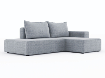 Диван-кровать угловой Кензо еврокнижка, рогожка Люкс