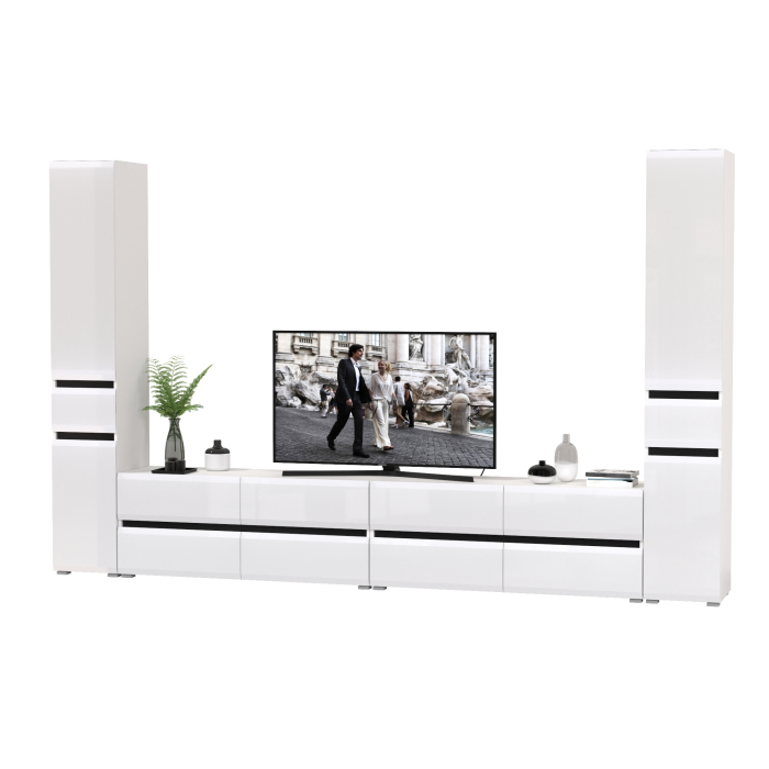 Стенки для гостиной, Мебель для гостиной модульная Сидней № 133