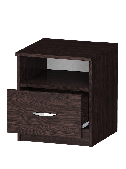 Прикроватные тумбы, Тумба прикроватная Лайф Венге