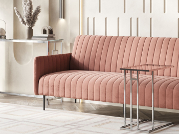 Диван прямой STOOL GROUP Дрезден Велюр