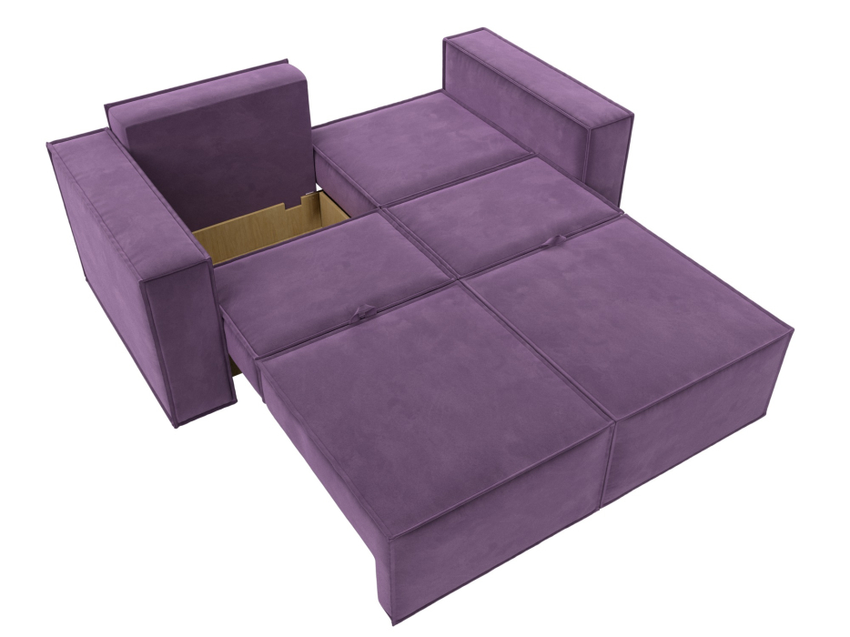 Диваны кровати со спальным местом, Диван прямой Куба мини, микровельвет