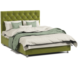 Кровать тахта односпальная с подъемным механизмом и матрасом Шармэль Люкс 90, велюр