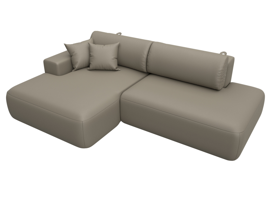 Диваны угловые в гостиную, Диван угловой Лига-036 НПБ Модерн левый угол, экокожа GRIFON