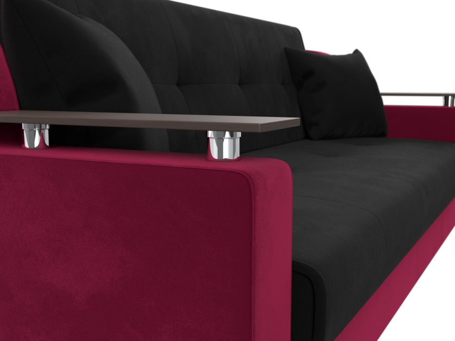 Диваны книжки, Прямой диван книжка Сенатор, микровельвет