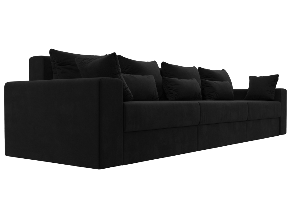 Офисные диваны, Диван прямой Майами Long, микровельвет