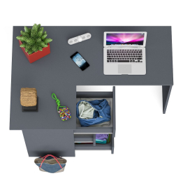 Угловой компьютерный стол Мори МС-16 правый