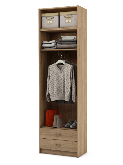 Для одежды, Шкаф Август-9 с антресолью