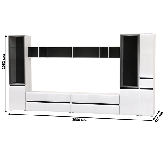 Стенки для гостиной, Сидней стенка для гостиной № 83