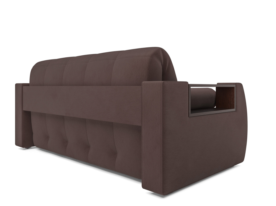 Диваны с ящиком для белья, Диван аккордеон Барон №3 ППУ 120х200 Велюр