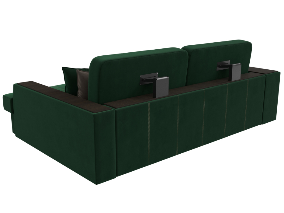 Диваны угловые в гостиную, Угловой диван Брюссель правый угол, велюр