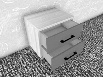 Модульная система Грейс Тумба ТБ-5062  Гикори Джексон Темный