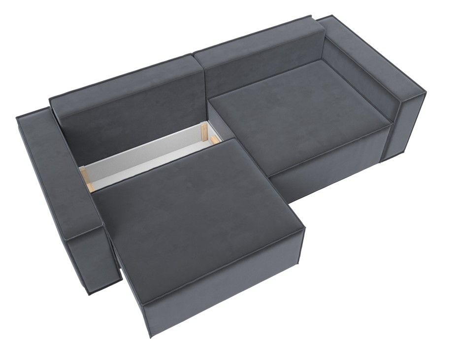 Диваны выкатные, Диван прямой Куба, велюр