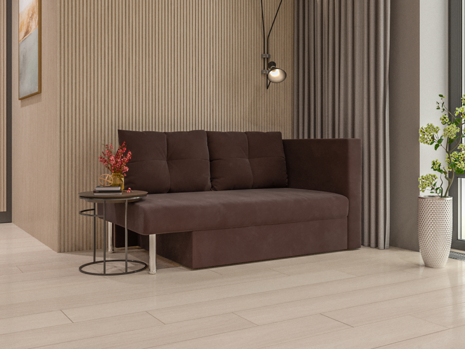 Диваны выкатные, Софа Алиса (Велюр)