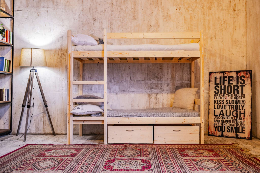 Для подростков, Двухъярусная кровать 70х190