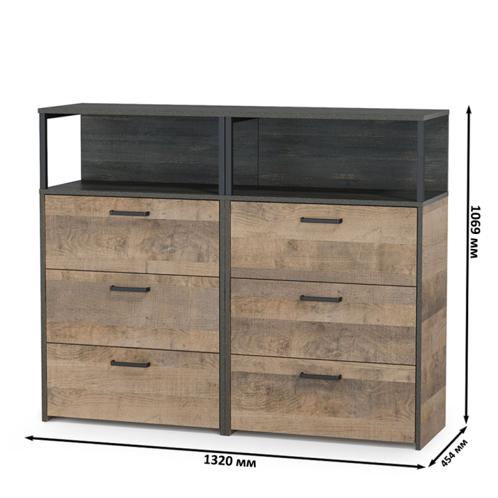 Комоды, Два комода с ящиками Трувор