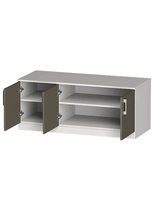 ТВ-тумбы, ТВ-тумба Лайф закрытая 120*50*50 Северное дерево