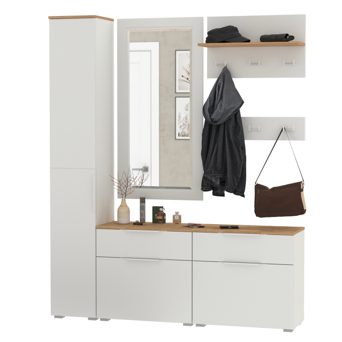 Прихожие, Мебель Октава  в узкую прихожую № 44