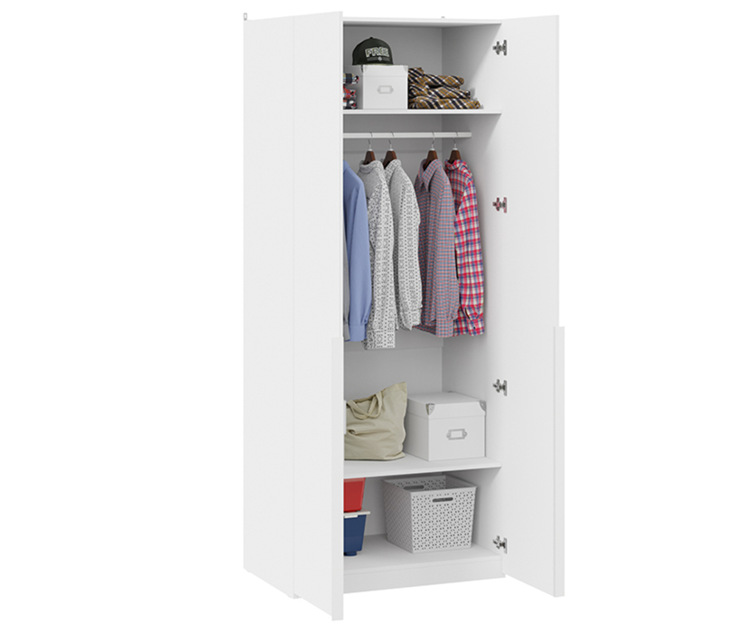 Шкафы распашные, Порто шкаф для одежды двери зеркало (580