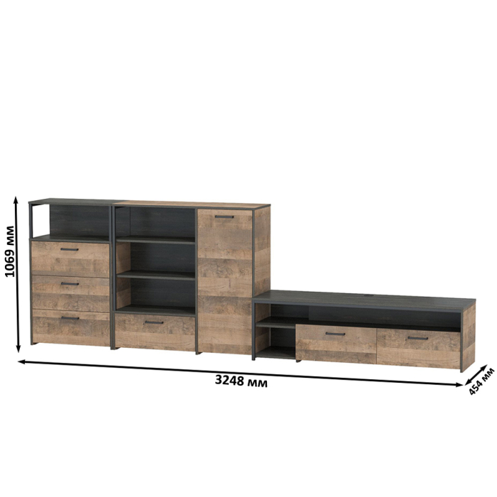 Стенки для гостиной, Мебель для гостиной Трувор № 11