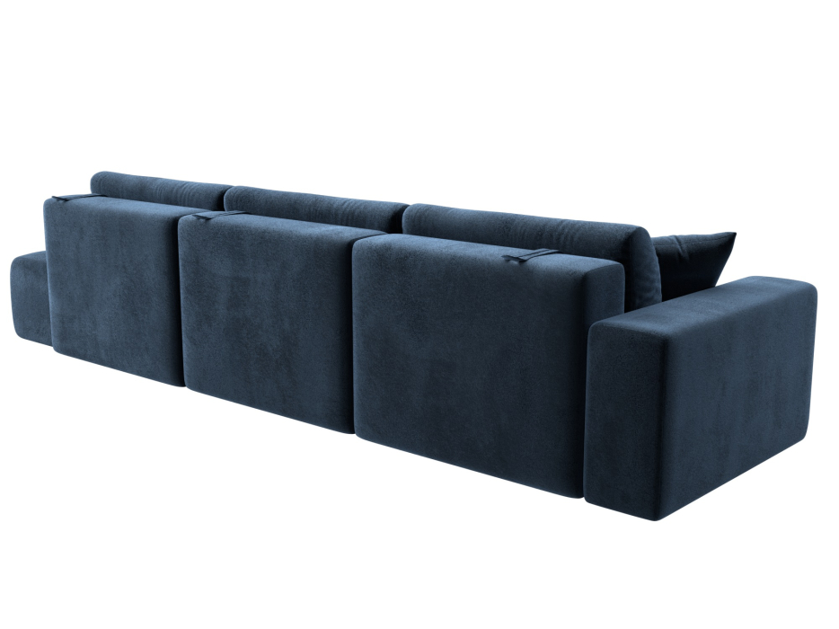 Диваны еврокнижки, Диван прямой Лига-036 НПБ Модерн Лонг подлокотник слева, велюр TOWER