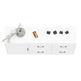 Комод-тумба 4-ре ящика и дверка РВК 125-1504