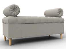 Банкетка в прихожую, Банкетка Глория, рогожка Амур