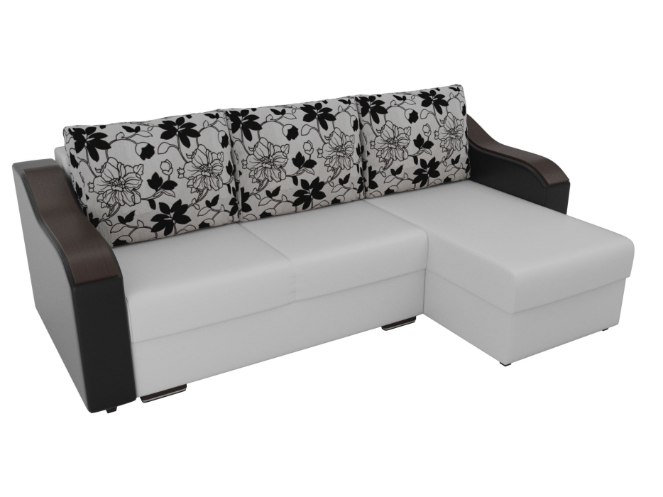 Диваны угловые в гостиную, Диван угловой Монако,эко- кожа,правый угол